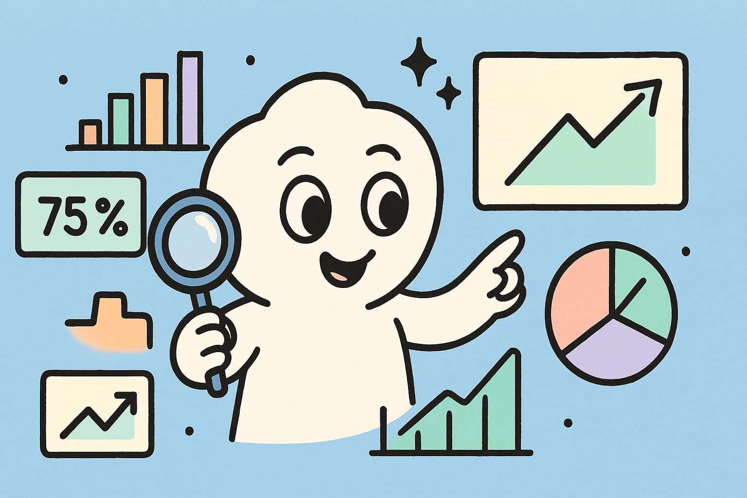 Analytics dashboard showing customer engagement and conversation insights